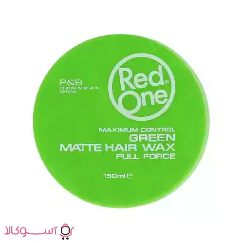 واکس مو رد وان مدل green matte hair wax حجم 150 میل